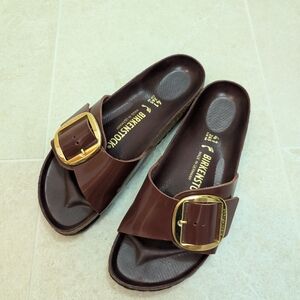 Birkenstock Madrid Big Buckle Sandals, Size 41